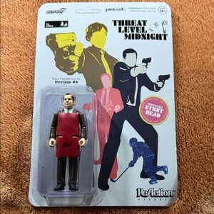Threat Level Midnight Hostage #4 Action Figure - Tobby Brown and Red the office